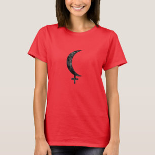 Camiseta Zodiaco esotérico del Rótulo de la astrología de