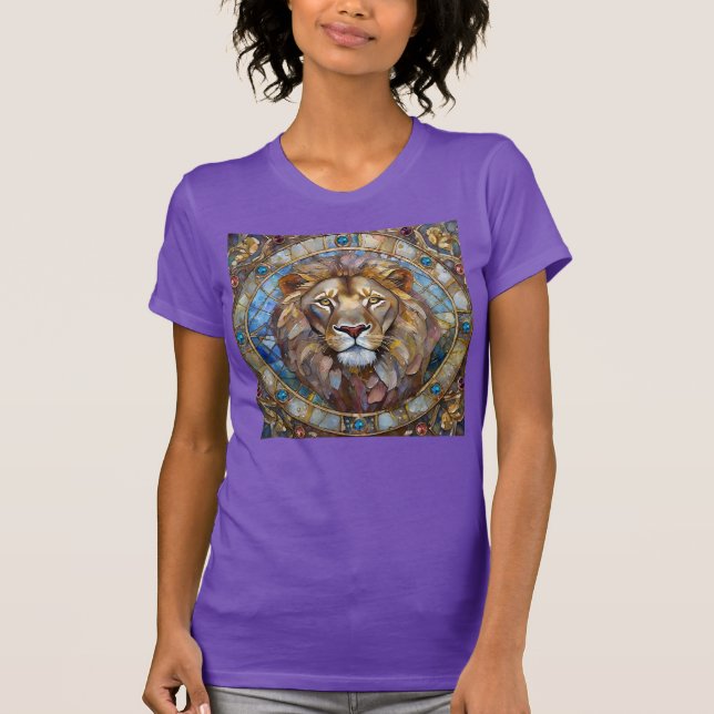 Camiseta Zodíaco - Leo el León (Anverso)