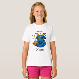 Camiseta Zodíaco Místico Capricornio Cabra de Mar Astrologí