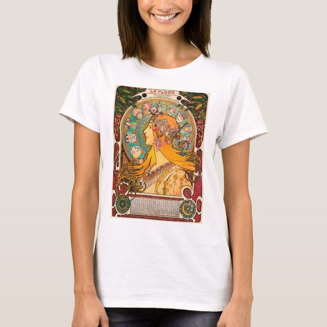 Camiseta Zodiaco, Mucha (Anverso)