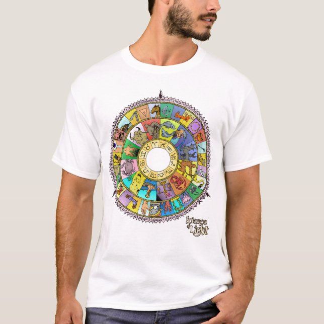 Camiseta Zodiaco védico (b) (Anverso)