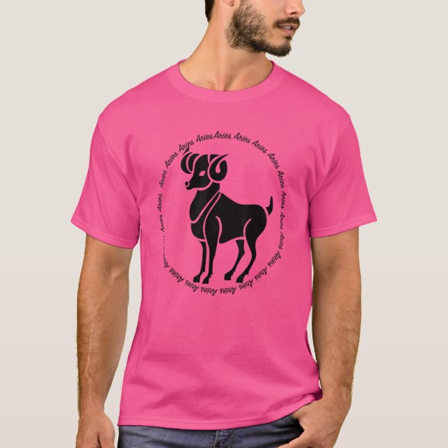 Camiseta Zodiacos Horóscopo Ariesram (Anverso)