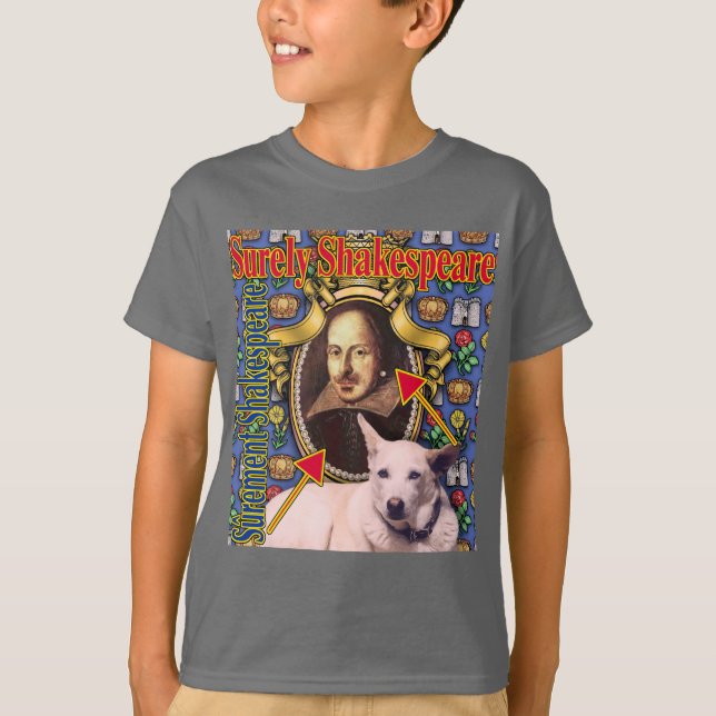 Camiseta ZoeSPEAK - Seguramente Shakespeare Toddler T shirt (Anverso)