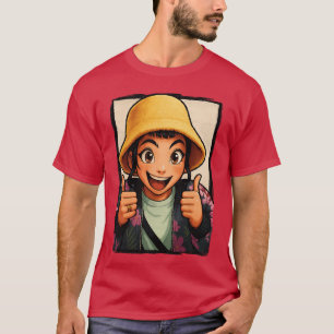 Camiseta ZoeypulgaresArriba BucketHatee KPop Cazadores de D
