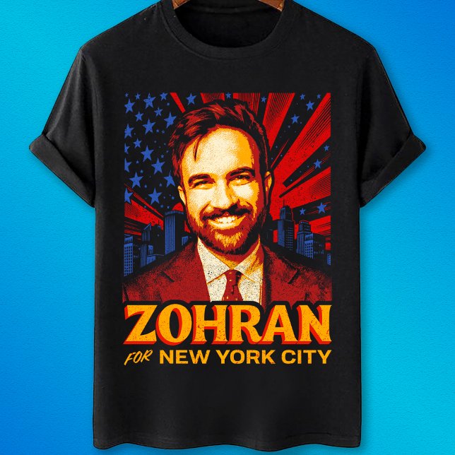 Camiseta Zohran Mamdani for New York Mayor 2025 (Subido por el creador)