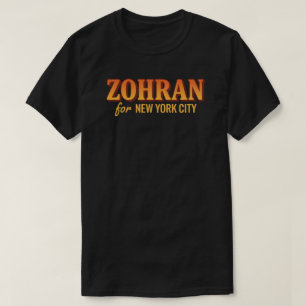 Camiseta Zohran-Mamdani para la ciudad de Nueva York
