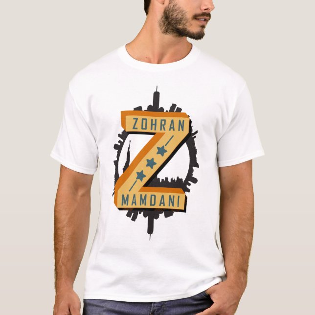Camiseta Zohran Mamdani – Voice for Change (Anverso)