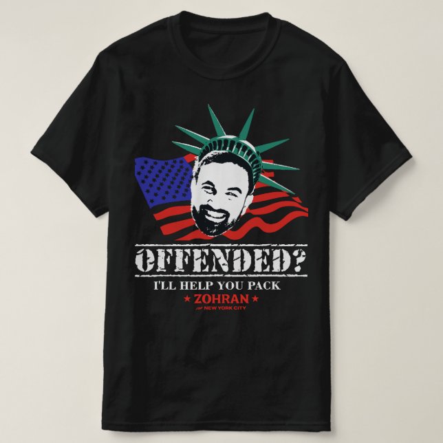 Camiseta ZOHRAN OFFENDED Tee (Diseño del anverso)
