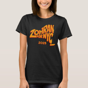 Camiseta Zohran para NYC 2025, Campaña Progresista