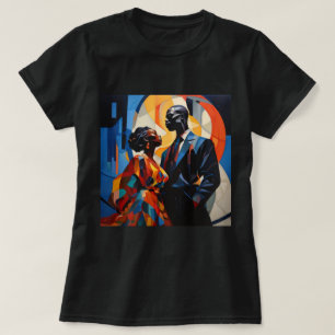 Camiseta ZOINK Pareja Negra 0025395