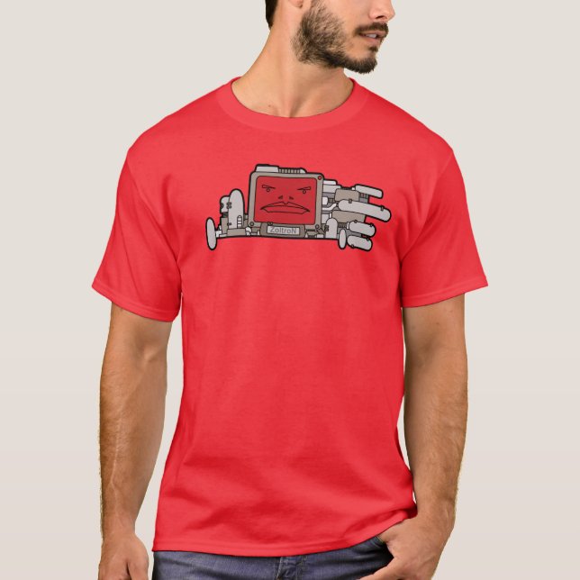Camiseta Zoltron con el logotipo del Web site (Anverso)