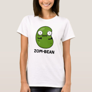 Camiseta Zom-bean Funny Halloween Zombie Bean Pun