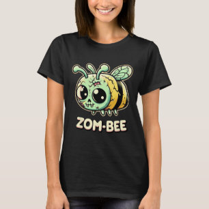 Camiseta Zom-bee Adorablemente espeluznante Zombie Bee Pers