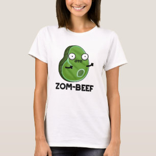 Camiseta Zom-beef Funny Halloween Zombie Meat Pun