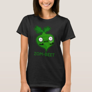 Camiseta Zom-beet Funny Zombie Beet Pun Dark BG