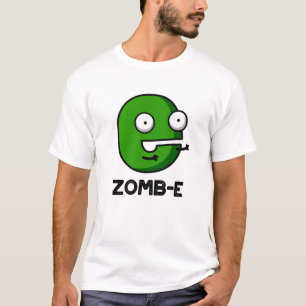 Camiseta Zomb-E Funny Halloween Zombie Alphabet Pun