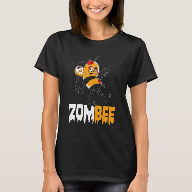 Camiseta Zombee Bee Pun Bee Pollen Bee Keeper Farm (Anverso)