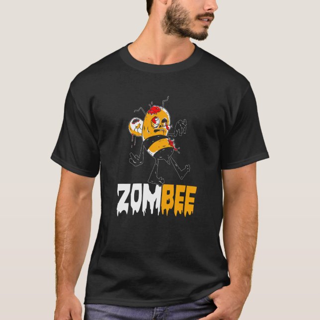Camiseta Zombee Bee Pun Bee Pollen Bee Keeper Farm (Anverso)