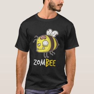Camiseta Zombee Funny Zombie Bee Happy Halloween Costube