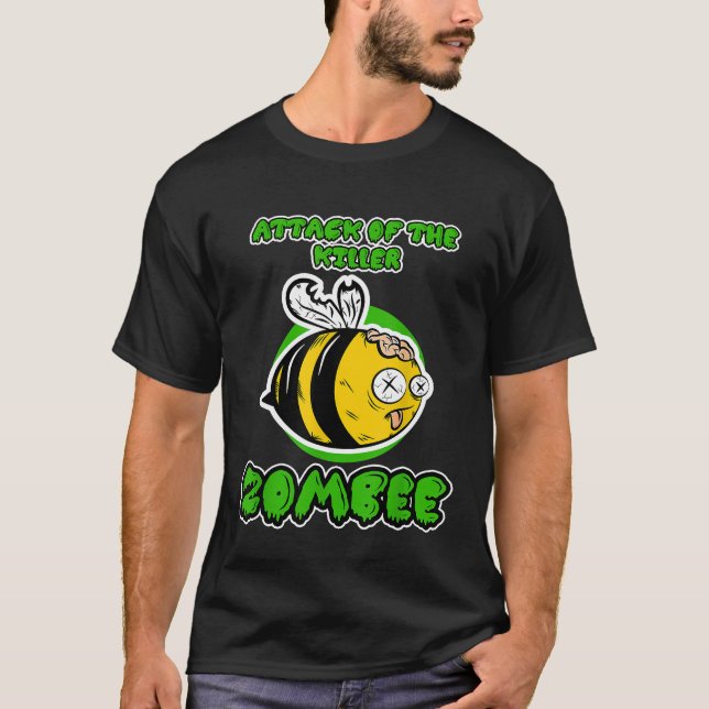 Camiseta Zombee para beekeeper zombie de Halloween (Anverso)