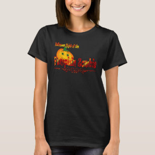Camiseta Zombi de la calabaza de Halloween