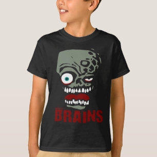 Camiseta Zombi de los cerebros