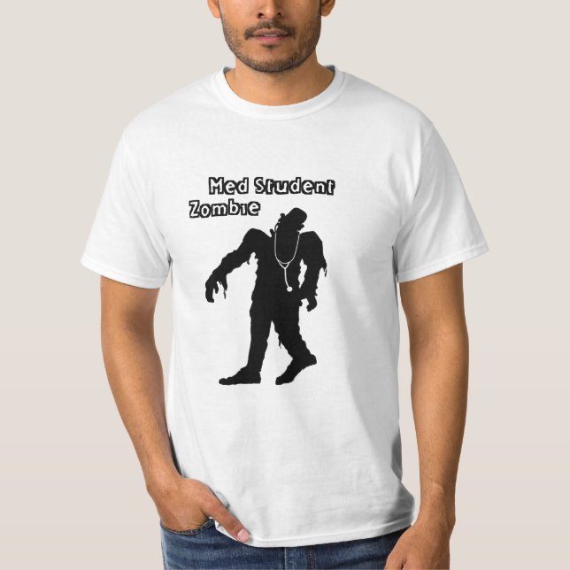 Camiseta Zombi del estudiante del MED (Anverso)