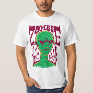 Camiseta Zombi-Hundido (verde del gas del pantano)