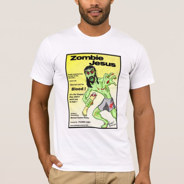 Camiseta Zombi Jesús (Anverso)