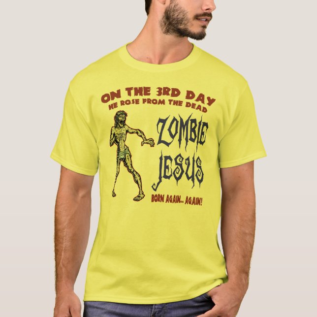 Camiseta Zombi Jesús (Anverso)