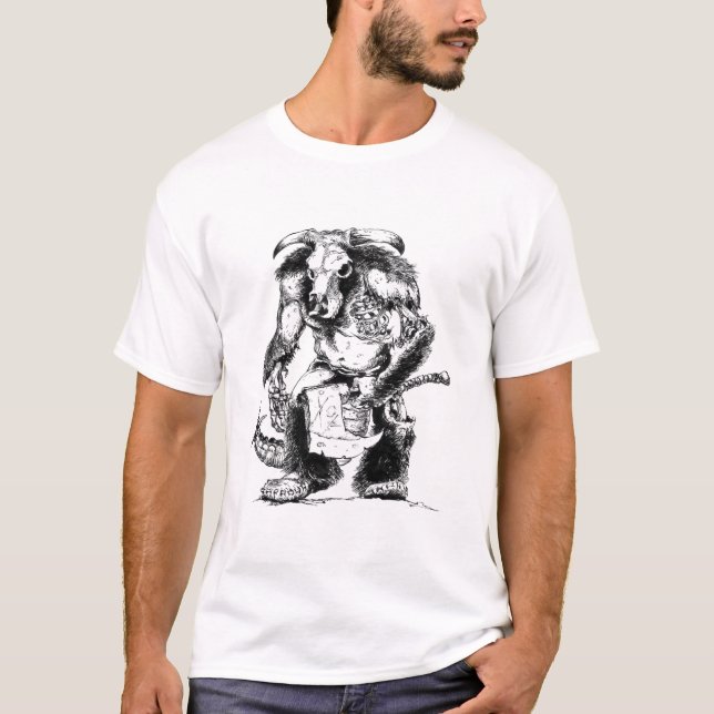 Camiseta Zombi Minotaur de los Undead (Anverso)