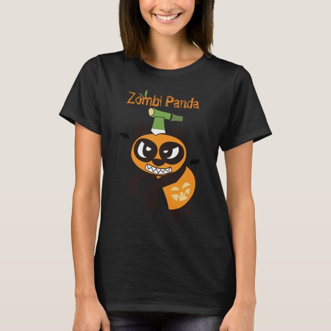 Camiseta Zombi Panda (Anverso)