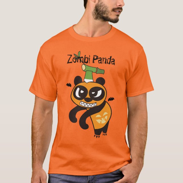Camiseta Zombi Panda Baby T-Shirt (Anverso)