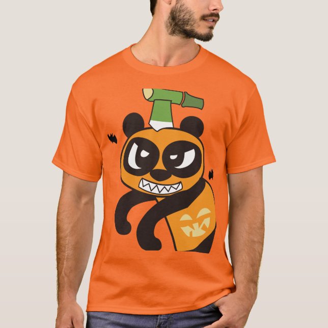 Camiseta Zombi Panda T-Shirt (Anverso)
