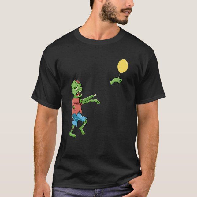 Camiseta Zombi Perdió su Globo (Anverso)