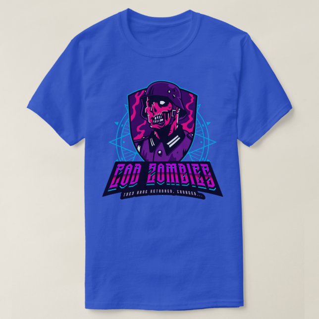 CAMISETA ZOMBIAS DE BACALAO (Diseño del anverso)