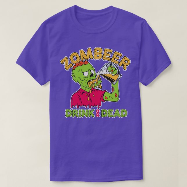 Camiseta Zombie (Diseño del anverso)