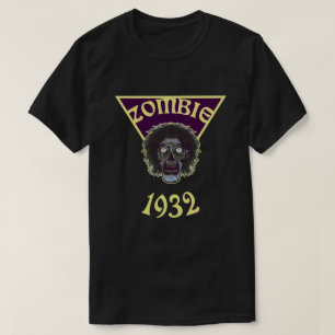 Camiseta ZOMBIE 1932 Amarillo morado