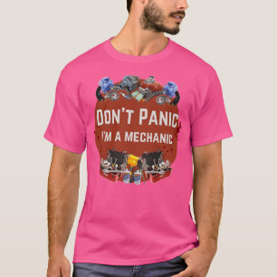 Camiseta Zombie 7 días para morir mecánico gracioso