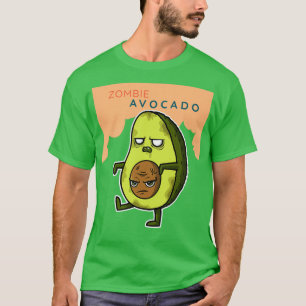 Camiseta Zombie Aguacate