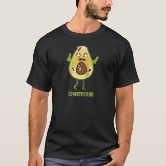 Camiseta Zombie aguacate Monstruo no muerto disfraz Funny H