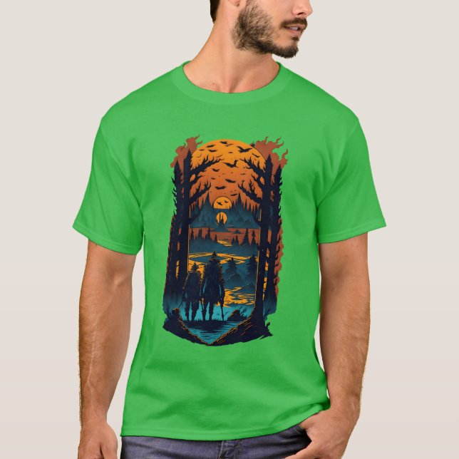 Camiseta Zombie Apocalypseraining Camp boy (Anverso)