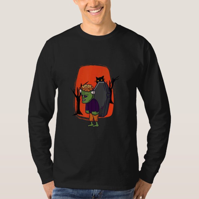 Camiseta Zombie At The Midnight (Anverso)