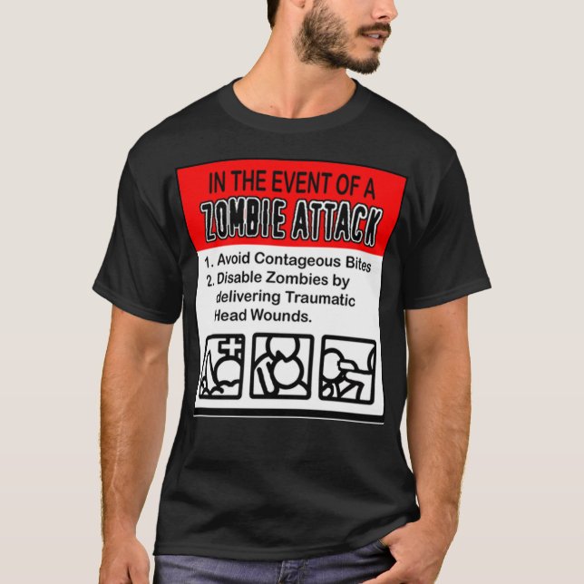 CAMISETA ZOMBIE ATTACK! (Anverso)