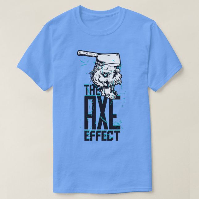 Camiseta Zombie Ax Effect Classic TShirt (Diseño del anverso)