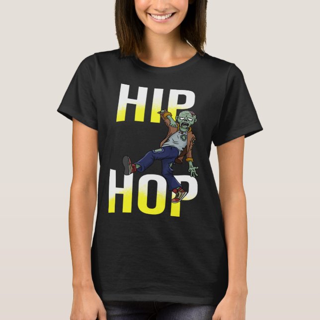 Camiseta ZOMBIE bailando HIP HOP niños o adultos bailarines (Anverso)