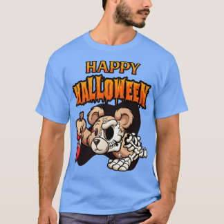 Camiseta Zombie Bear Halloween
