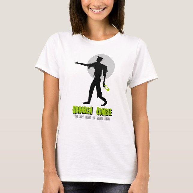 Camiseta Zombie Borracho (Anverso)