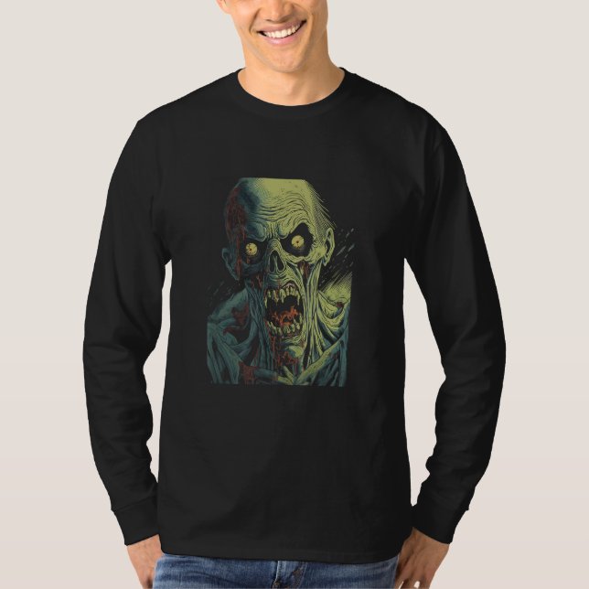 Camiseta Zombie by Haunted Horror Halloween 4 (Anverso)