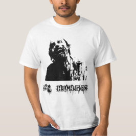 Camiseta Zombie, Caminando muerto, tengo hambre